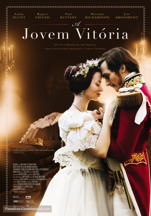 The Young Victoria - Portuguese Movie Poster