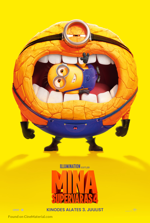 Despicable Me 4 - Estonian Movie Poster