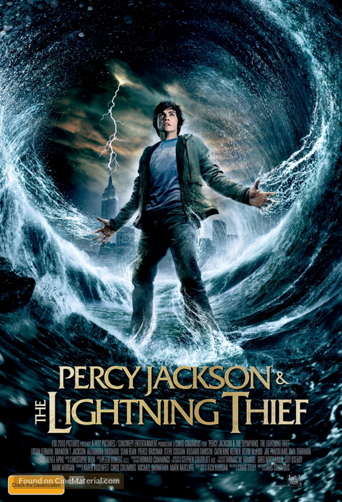 Percy Jackson &amp; the Olympians: The Lightning Thief - Australian Movie Poster