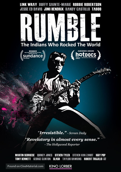 Rumble: The Indians Who Rocked The World - DVD movie cover