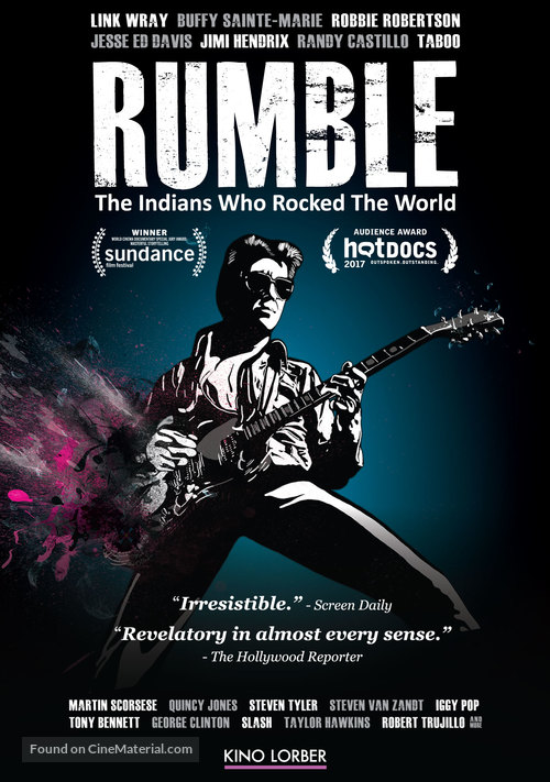 Rumble: The Indians Who Rocked The World - DVD movie cover