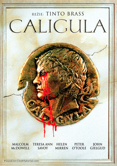 Caligola - Czech DVD movie cover
