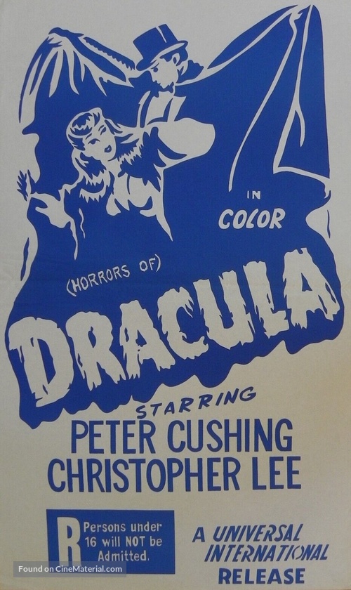 Dracula - New Zealand Movie Poster