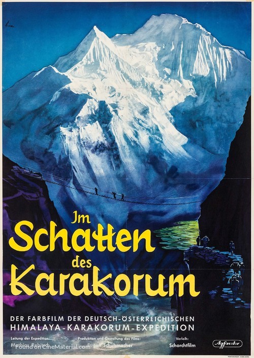 Im Schatten des Karakorum - German Movie Poster