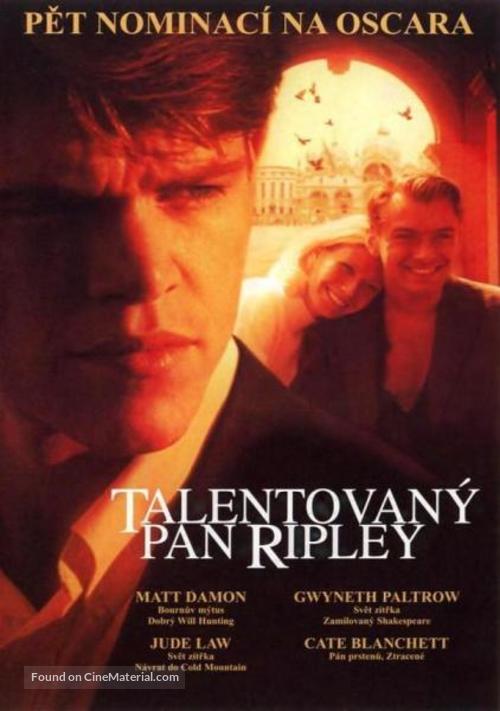 The Talented Mr. Ripley - Czech Movie Cover