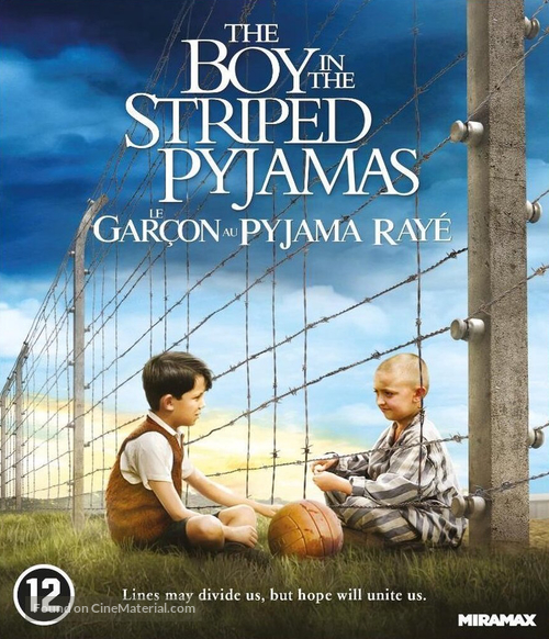 The Boy in the Striped Pyjamas - Belgian Blu-Ray movie cover