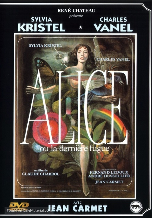 Alice ou la derni&egrave;re fugue - French Movie Cover