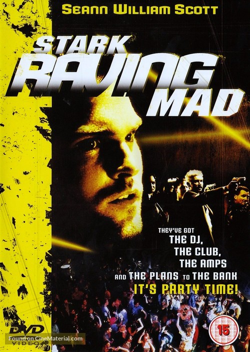 Stark Raving Mad - British DVD movie cover