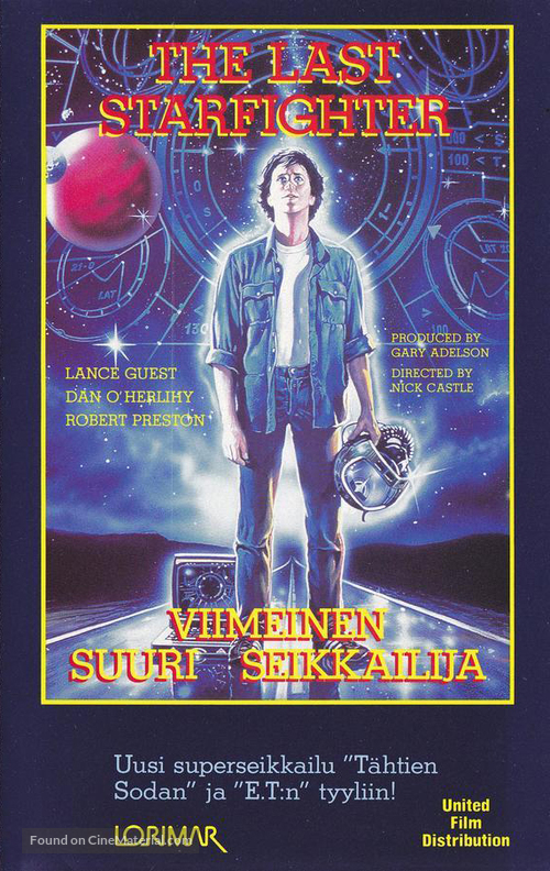 The Last Starfighter - Finnish VHS movie cover