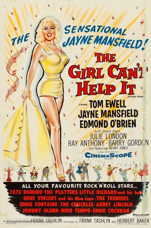 The Girl Can&#039;t Help It - British Movie Poster