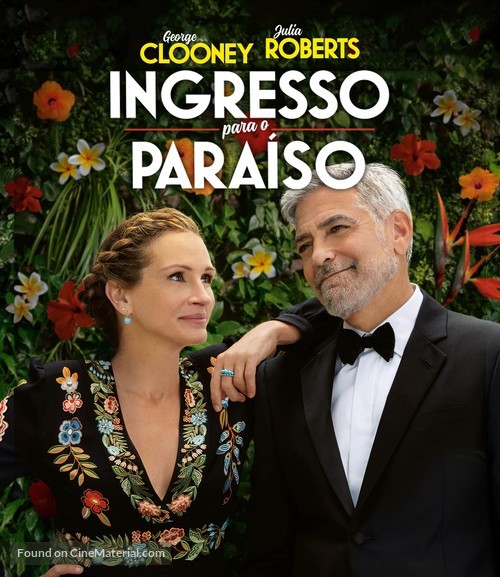 Ticket to Paradise - Brazilian Blu-Ray movie cover