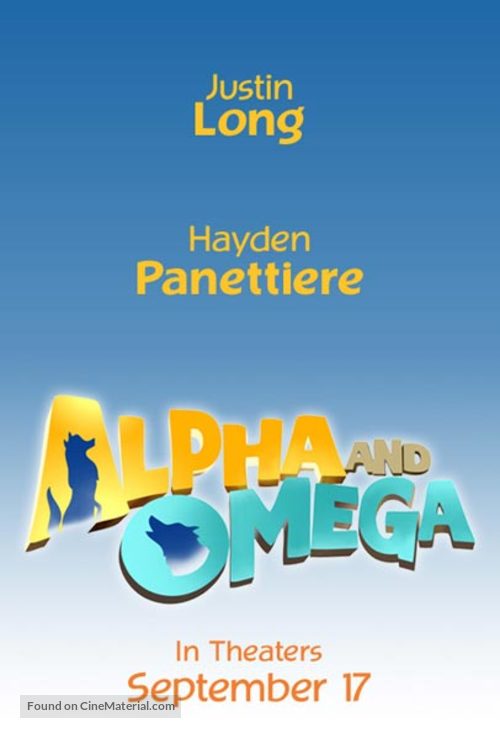 Alpha and Omega - Movie Poster