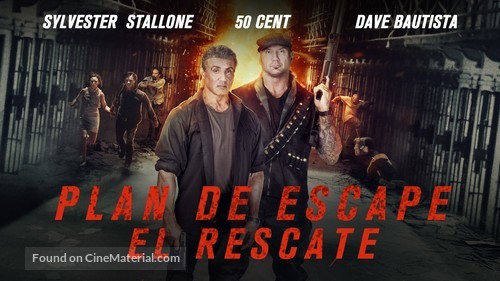 Escape Plan: The Extractors - Argentinian Movie Cover