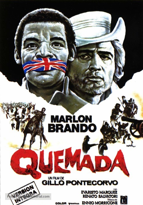 Queimada - Spanish Movie Poster