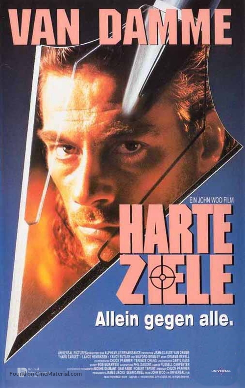 Hard Target - German Movie Poster