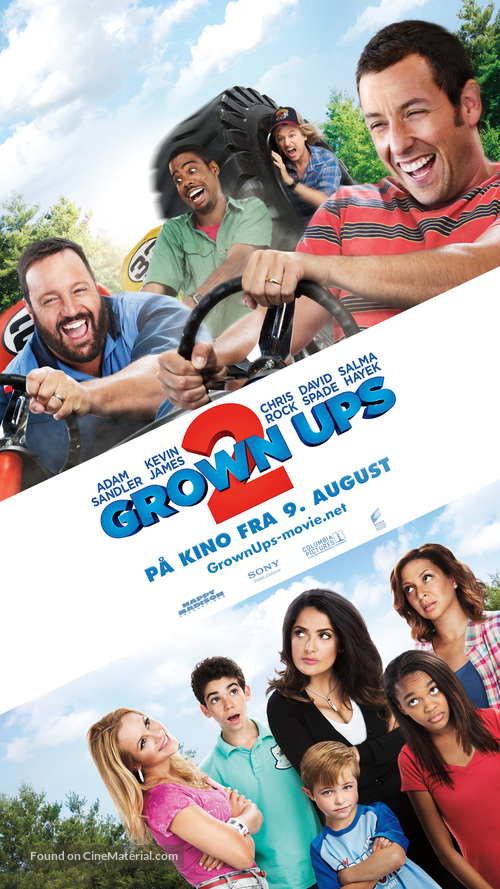 Grown Ups 2 - Norwegian Movie Poster