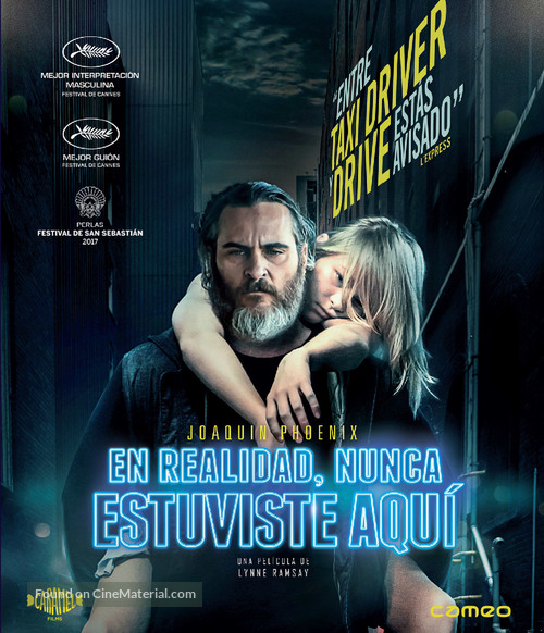 You Were Never Really Here - Spanish Movie Cover
