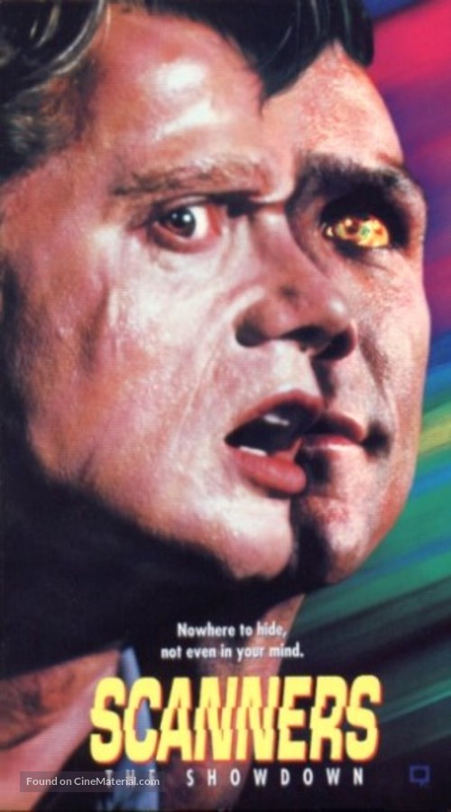 Scanner Cop II - VHS movie cover