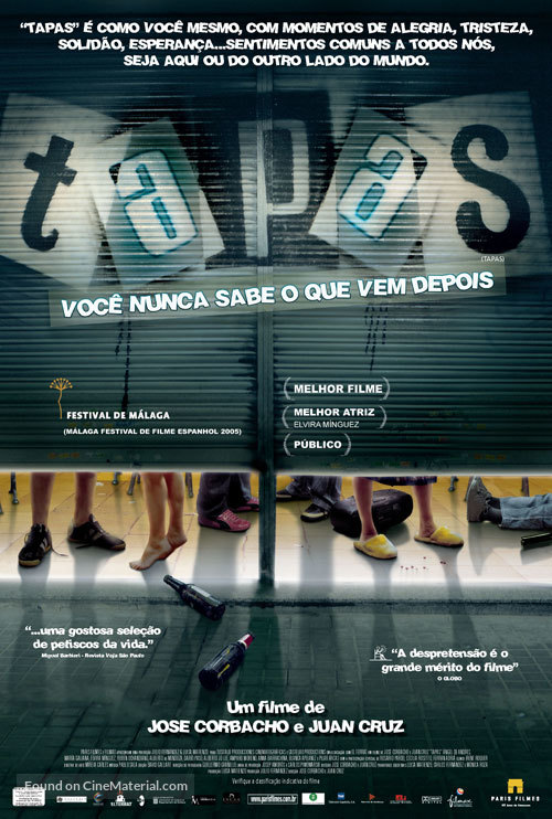 Tapas - Brazilian Movie Poster