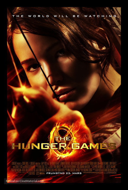 The Hunger Games - Icelandic Movie Poster