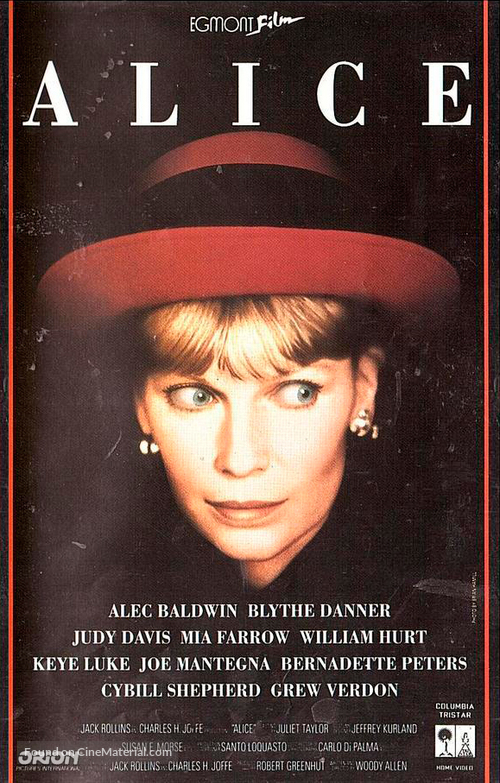 Alice - Finnish VHS movie cover