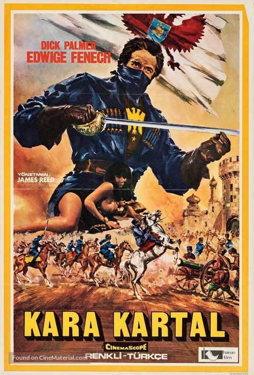 Il figlio di Aquila Nera - Turkish Movie Poster