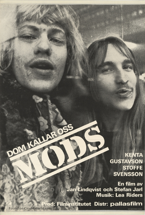 Dom kallar oss mods - Swedish Movie Poster