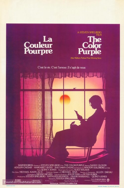 The Color Purple - Belgian Movie Poster
