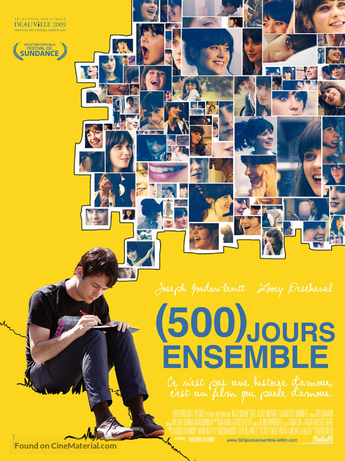 (500) Days of Summer - French Movie Poster