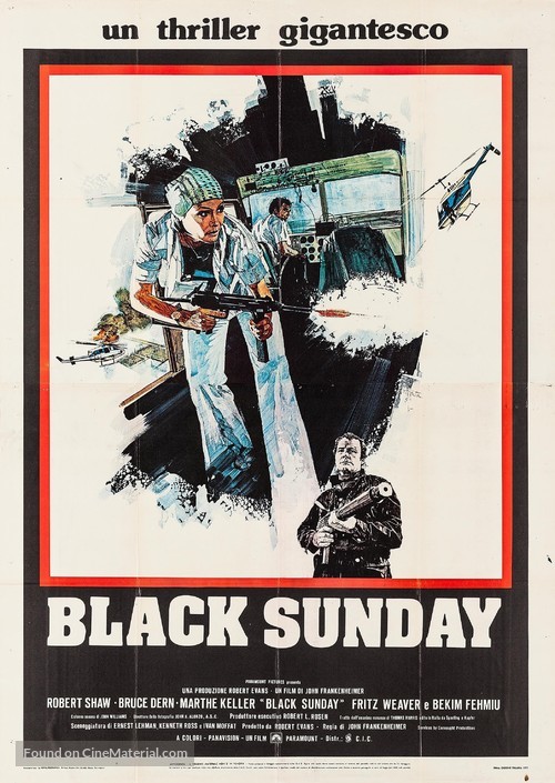Black Sunday - Italian Movie Poster