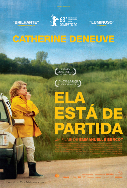 Elle s&#039;en va - Portuguese Movie Poster