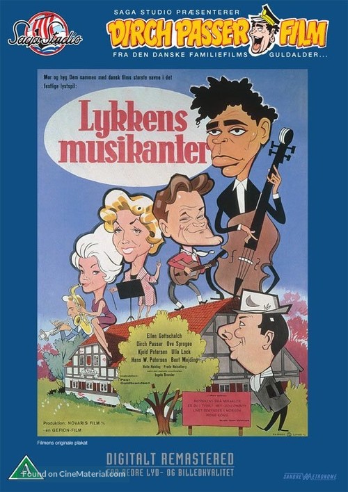 Lykkens musikanter - Danish DVD movie cover