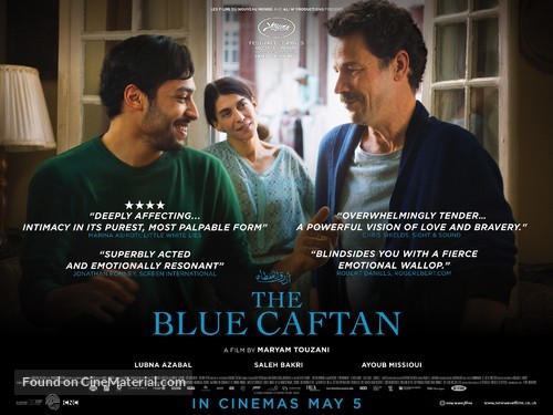Le bleu du caftan - British Movie Poster