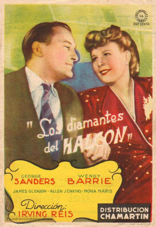 A Date with the Falcon - Spanish Movie Poster