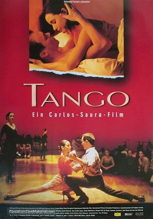 Tango, no me dejes nunca - German Movie Poster