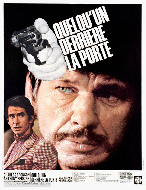 Quelqu&#039;un derri&egrave;re la porte - French Movie Poster
