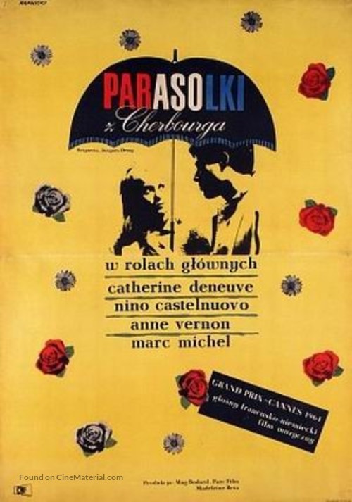 Les parapluies de Cherbourg - Polish Movie Poster