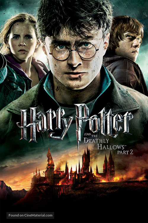 Harry Potter and the Deathly Hallows - Part 2 - DVD movie cover