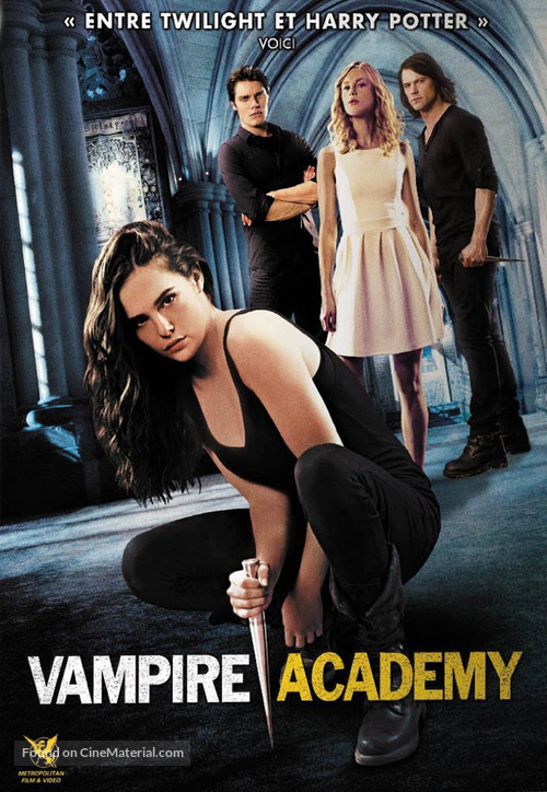 Vampire Academy - French DVD movie cover