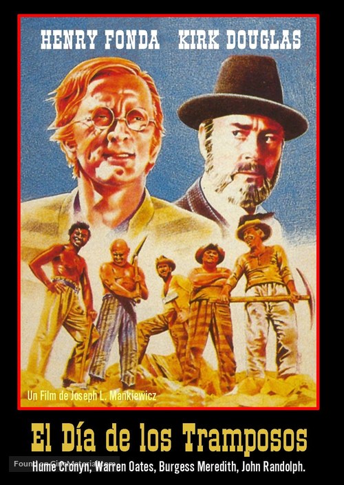 There Was a Crooked Man... - Spanish Movie Poster