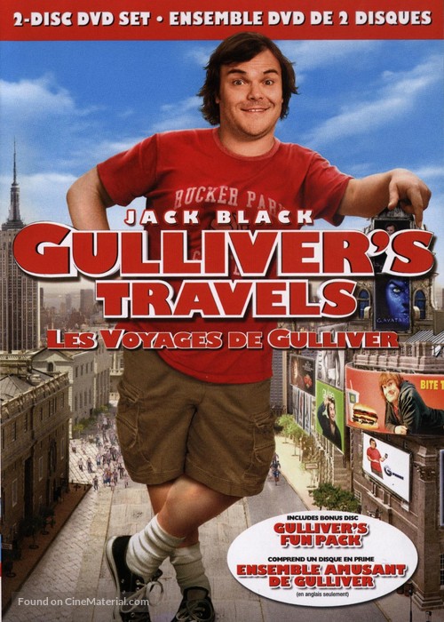 Gulliver&#039;s Travels - Canadian DVD movie cover