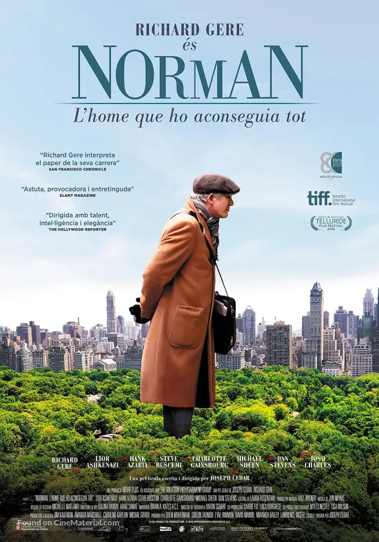 Norman: The Moderate Rise and Tragic Fall of a New York Fixer - Andorran Movie Poster