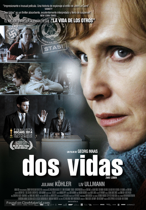 Zwei Leben - Spanish Movie Poster