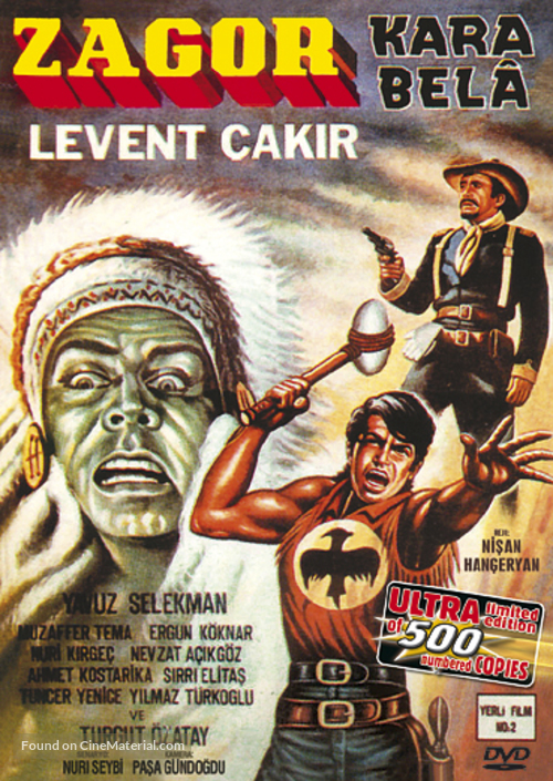 Zagor kara bela - Greek Movie Cover