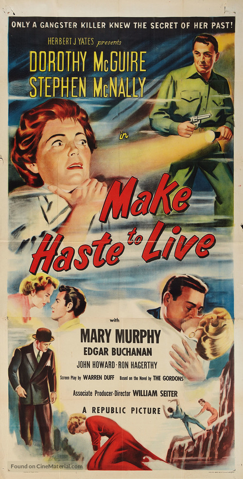 Make Haste to Live - Movie Poster