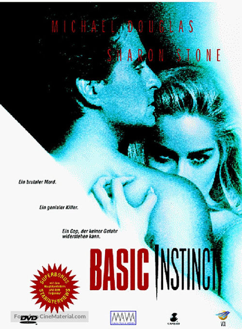 Basic Instinct - German DVD movie cover