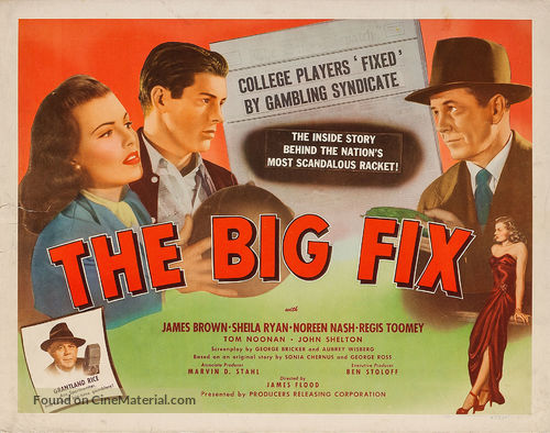 The Big Fix - Movie Poster