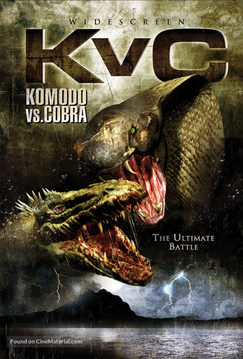 Komodo vs. Cobra - DVD movie cover