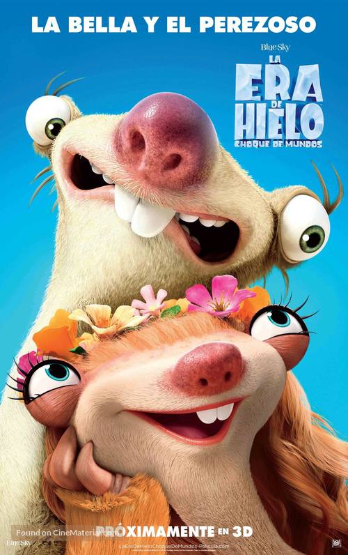 Ice Age: Collision Course - Argentinian Character movie poster