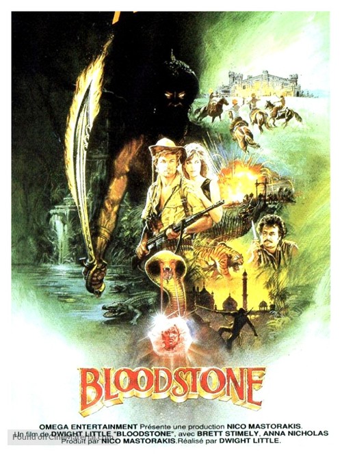 Bloodstone - French Movie Poster